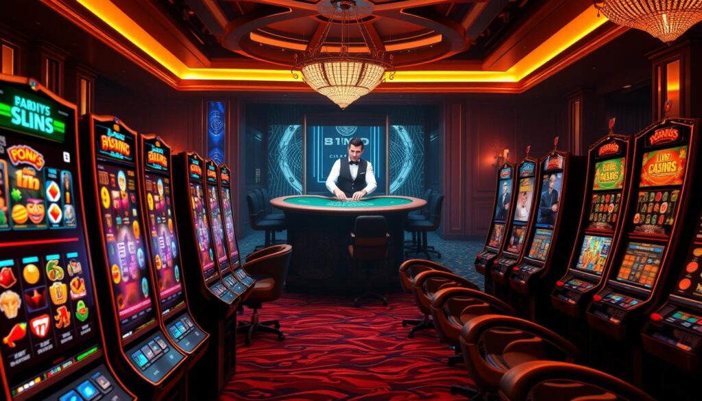 เกมสล็อตออนไลน์และ live casino