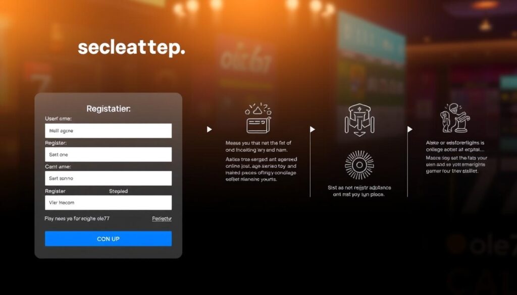 วิธีสมัคร ole777