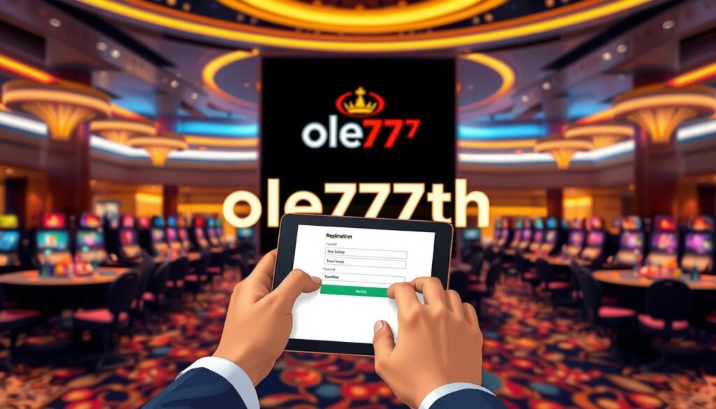 สมัครสมาชิก ole777th