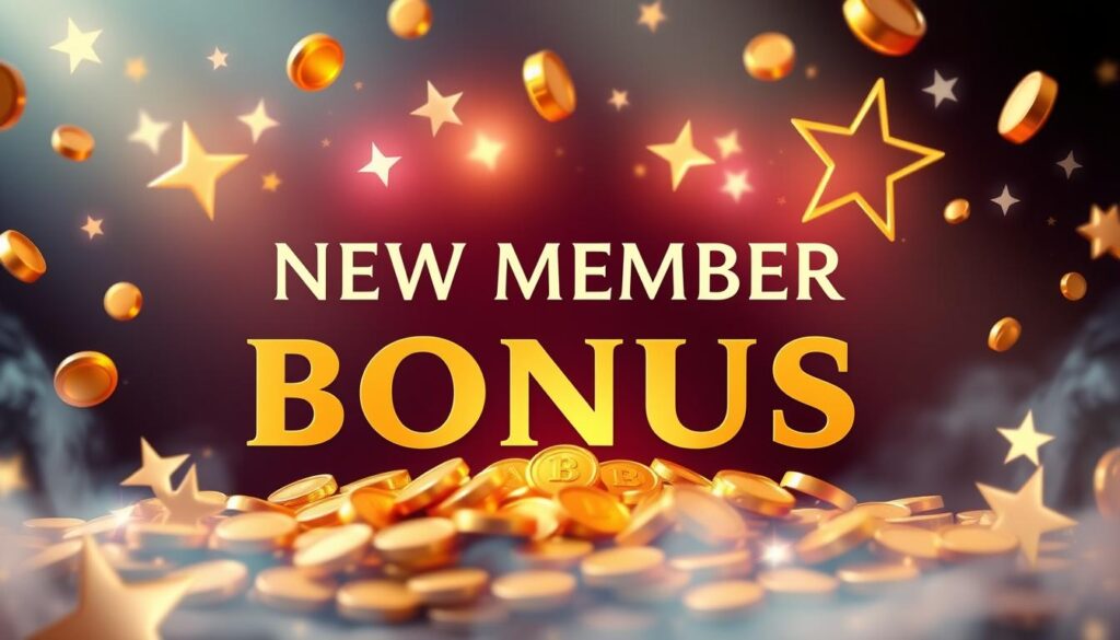 โบนัสต้อนรับสมาชิกใหม่